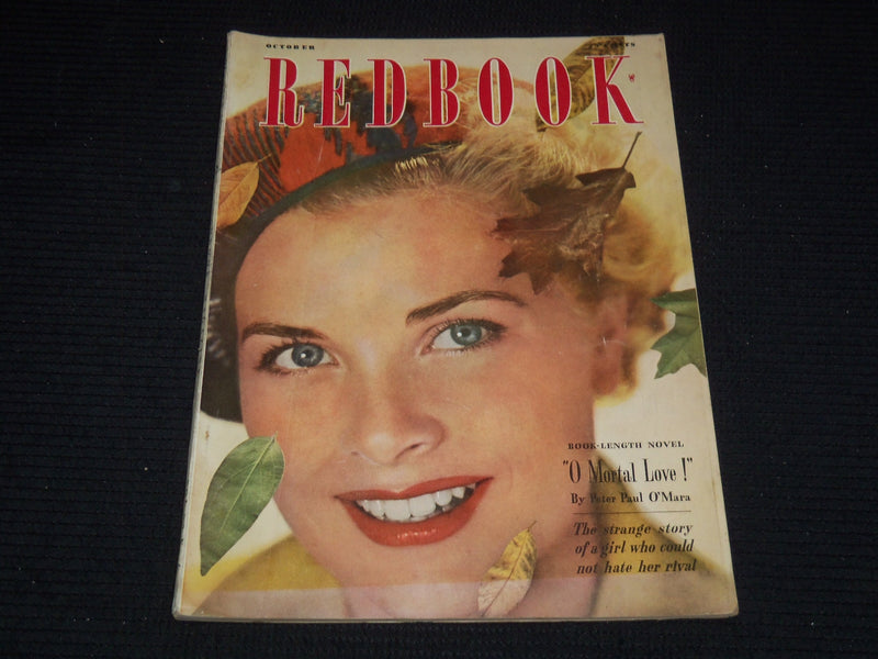 1949 OCTOBER REDBOOK MAGAZINE - O MORTAL LOVE! - ST 2968Y