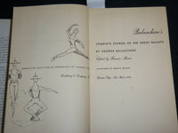 1954 BALANCHINE'S COMPLETE STORIES OF THE GREAT BALLETS HARDCOVER BOOK - KD 7032