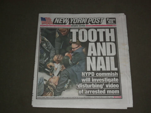 2018 DECEMBER 11 NEW YORK POST NEWSPAPER - COMMISH TO INVESTIGATE ARREST OF MOM