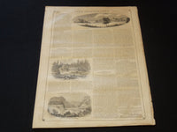 1857 SEPTEMBER 12 LIFE ILLUSTRATED NEWSPAPER - MINNESOTA - NP 5917