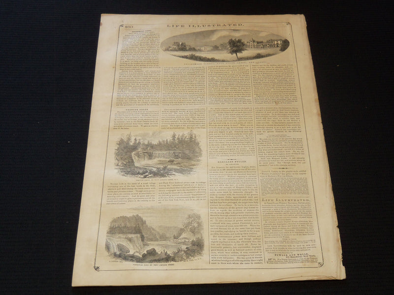 1857 SEPTEMBER 12 LIFE ILLUSTRATED NEWSPAPER - MINNESOTA - NP 5917