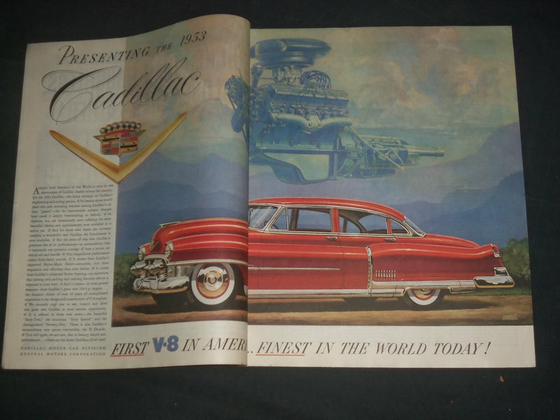 1953 JANUARY 17 THE SATURDAY EVENING POST MAGAZINE - ILLUSTRATED COVER -SP 2479N
