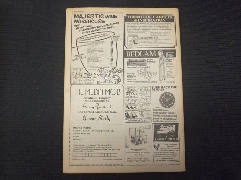 1980 DECEMBER 5 PRIVATE EYE MAGAZINE - MARGARET THATCHER FRONT COVER - E 8167