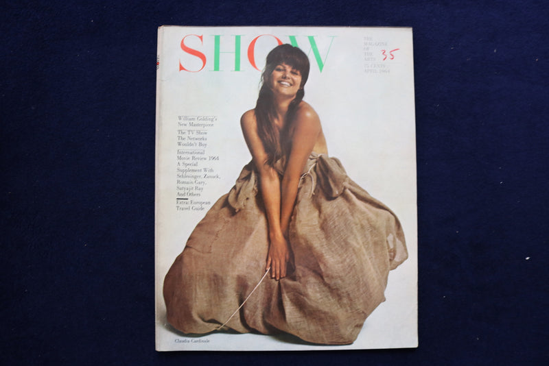 1964 APRIL SHOW MAGAZINE - CLAUDIA CARDINALE COVER - E 23375