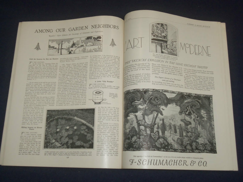 1925 OCTOBER GARDEN MAGAZINE & HOME BUILDER - OUR PRIZE OFFER HOUSE - ST 5347J