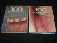 2009 100 CONTEMPORARY ARTISTS A-K & L-Z - 2 VOLUMES SET BY TASCHEN