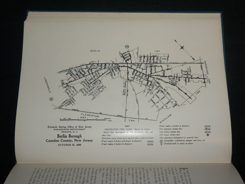 1931 CAMDEN COUNTY ANNIVERSARY 1681-1931 HARDCOVER BOOK - R 706B