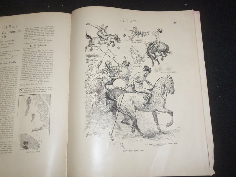 1911 JUNE 29 LIFE MAGAZINE - FOURTH OF JULY NUMBER - ST 6458