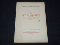 1919 GOVERNOR OLIVER AMES ART COLLECTION BOOK - MASSACHUSETTS - J 7262