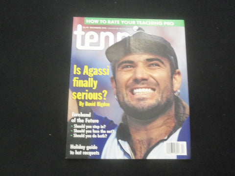 1994 DECEMBER TENNIS MAGAZINE - ANDRE AGASSI - ST 201Q
