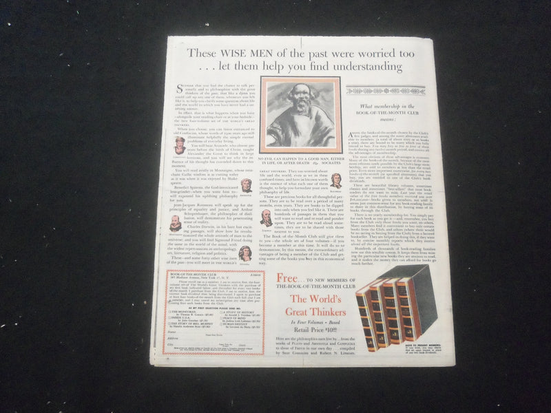1947 OCT 26 SYRACUSE HERALD AMERICAN PARADE MAGAZINE - HARVEST - SP 886Y
