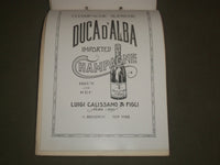 1918 APRIL 6 ITALIAN HOSPITAL BENEFIT SUPPER DANCE PROGRAM - HOTEL PLAZA- J 2678