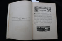 1912 PANAMA KANAL, LAND AND LEUTE HARDCOVER BOOK BY LOUIS WAGNER - KD 9462