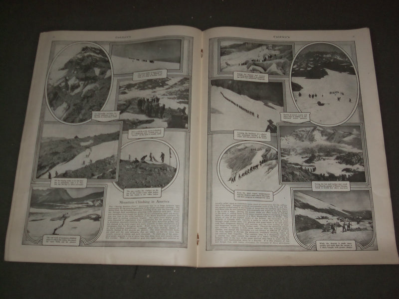 1910 JULY 9 COLLIER'S MAGAZINE - COUNTRY LANES - F 613