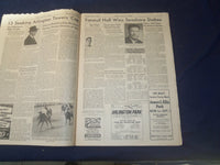 1969 AUGUST 9 THE DAILY RACING FORM - ETONY LOOMS DETROIT CHOICE - NP 2534O