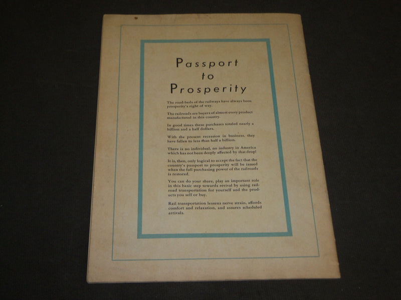 1933 MARCH CHICAGO'S OUT OF TOWNER MAGAZINE VOLUME 1 NO. 1 - J 3522