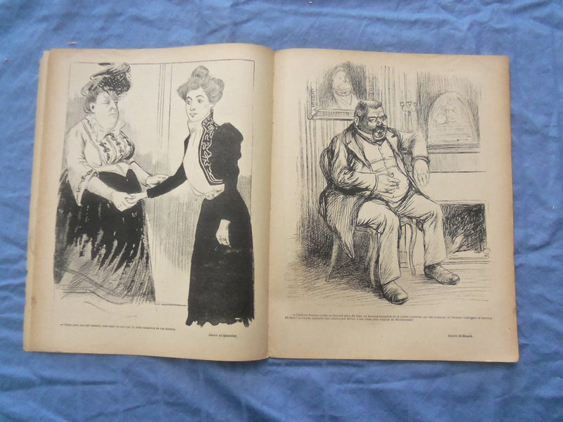 1903 MAY 16 LE SOURIRE MAGAZINE - ILLUSTRATED COMEDY - FRENCH TEXT - SP 4865O
