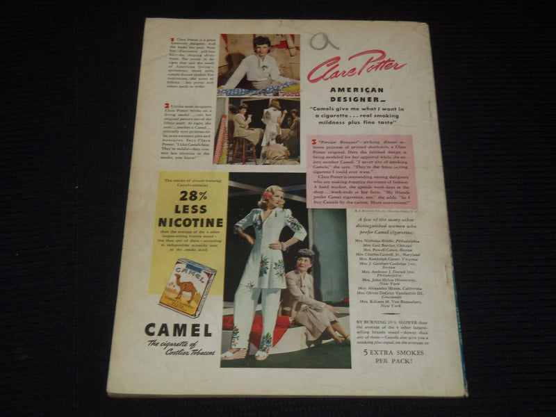 1941 OCTOBER SCREEN ROMANCES MAGAZINE - JOAN CRAWFORD BY EARL CHRISTY - E 16355