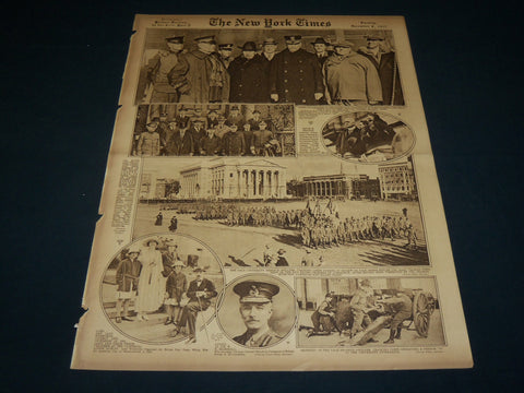 1917 DECEMBER 9 NEW YORK TIMES ROTO PICTURE SECTION - STARS AND STRIPES- NT 9371