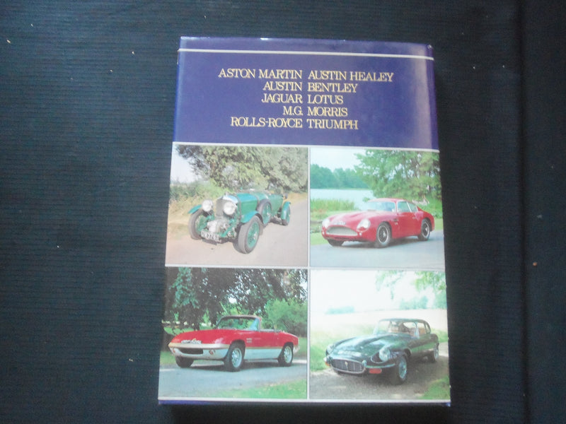 1984 FAMOUS MARQUES OF BRITAIN HARDCOVER BOOK BY JONATHAN WOOD - R 737B