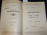 1953 OCTOBER 4 INSTITUTION OF METUCHEN LODGE NO. 1914 PROGRAM - K 96