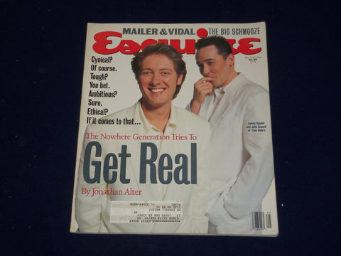 1991 MAY ESQUIRE MAGAZINE - JAMES SPADER & JOHN CUSACK COVER - SP 9708