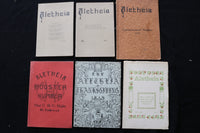 1914-1920 ALETHEIA - CENTRAL HOLINESS UNIVERSITY MAGAZINE - LOT OF 54 - O 3704