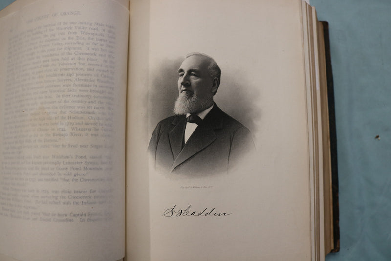 1908 THE HISTORY OF ORANGE COUNTY NEW YORK BY RUSSEL HEADLEY -HARDCOVER- KD 9676