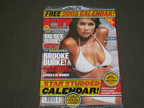2003 JANUARY/FEBRUARY FHM MAGAZINE (FOR HIM) - BROOKE BURKE COVER - B 3539