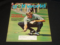 1981 AUGUST 7 GOLF WORLD MAGAZINE - PETER OOSTERHUIS FRONT COVER - E 6879