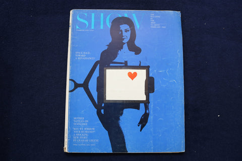 1963 FEBRUARY SHOW MAGAZINE - OPERA VALENTINE: ANNA MOFFO COVER - E 23367