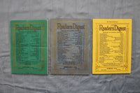 1936 READER'S DIGEST MAGAZINE - COMPLETE YEAR - LOT OF 12 - O 3871