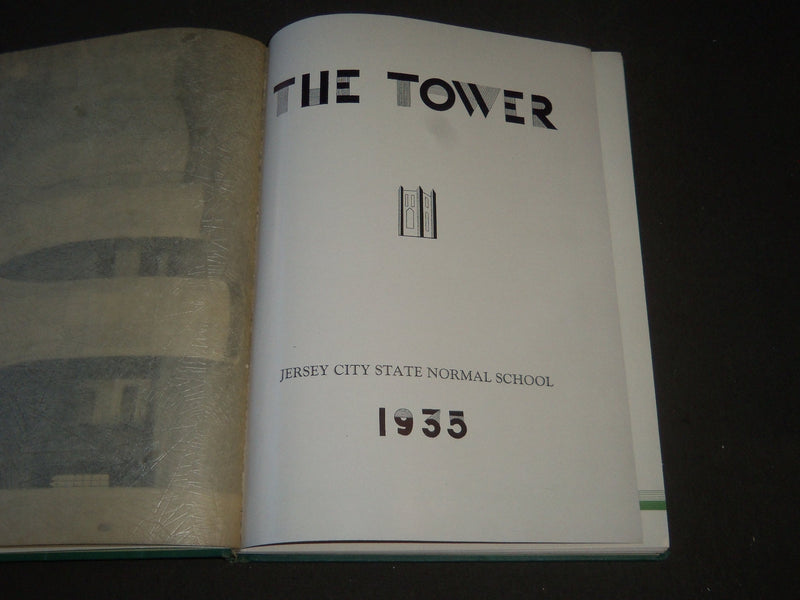 1935 TOWER JERSEY CITY STATE NORMAL SCHOOL YEARBOOK - NEW JERSEY - YB 1157