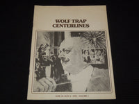 1975 JUNE 14-JULY 2 WOLF TRAP CENTERLINES MAGAZINE - J 7888