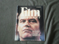 1985 JUNE FILM COMMENT MAGAZINE - JACK NICHOLSON COVER - B 846