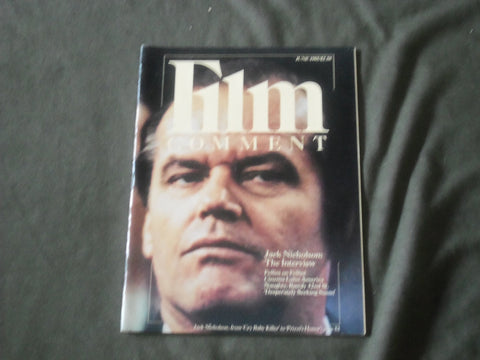 1985 JUNE FILM COMMENT MAGAZINE - JACK NICHOLSON COVER - B 846