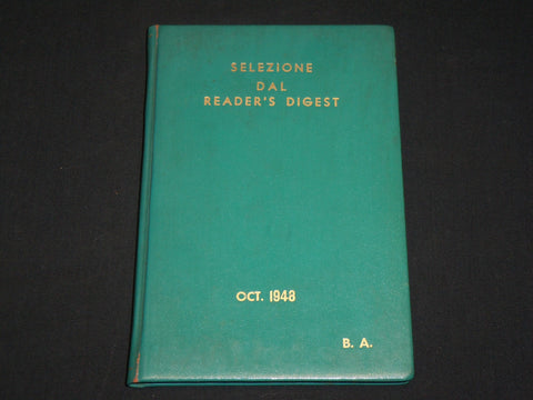 1948 OCT SELEZIONE DAL READER'S DIGEST ITALIAN MAGAZINE - HARD BOUND - KD 6401