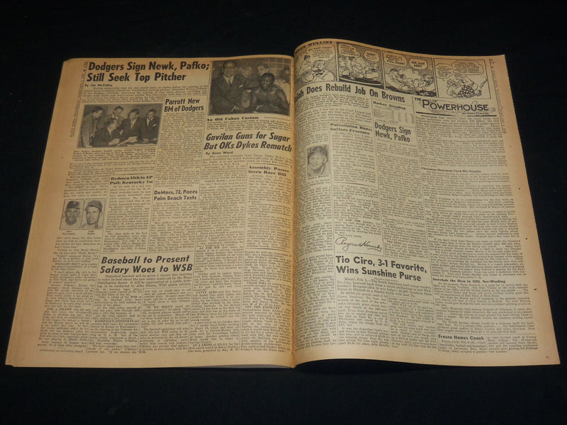 1952 FEBRUARY 6 NEW YORK DAILY NEWS - MORAN RACKET CASE TO JURY - NP 5402