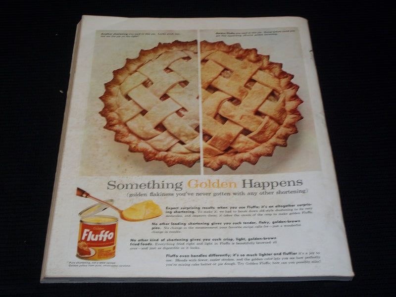 1957 APRIL MCCALL'S MAGAZINE VERY NICE FRONT COVER & FULL PAGE ADS - E 2465