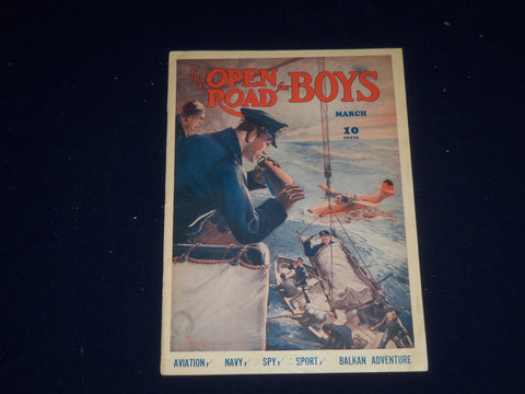 1941 MARCH OPEN ROAD FOR BOYS MAGAZINE - AVIATION, NAVY, SPY, SPORT - SP 5418
