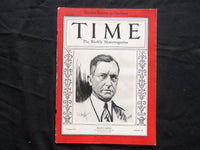 1930 NOVEMBER 10 TIME MAGAZINE - JOUETT SHOUSE - T 250