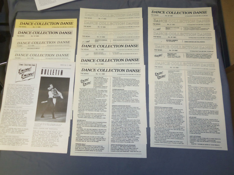 1986-2016 DANCE COLLECTION DANSE MAGAZINE - LOT OF 68 - TORONTO, CANADA - O 3140