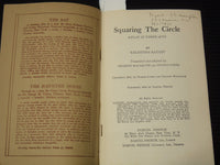 1936 SQUARING THE CIRCLE SOFTCOVER BOOK BY VALENTINE KATAEV - K 2622
