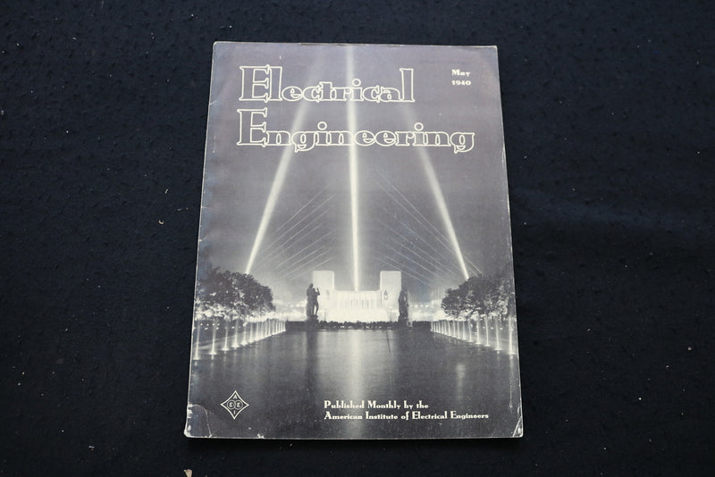 1940 MAY ELECTRICAL ENGINEERING MAGAZINE - SP 4176W
