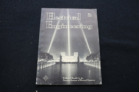 1940 MAY ELECTRICAL ENGINEERING MAGAZINE - SP 4176W