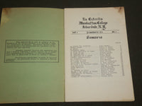 1950 PRIMAVERA LA ESTRELLA MANHATTAN COLLEGE PROGRAM - NEW YORK - J 6197