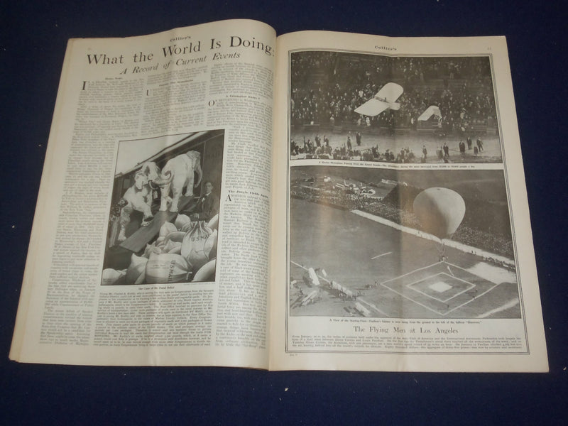 1910 JANUARY 29 COLLIER'S MAGAZINE - F. X. LEYENDECKER COVER - ST 6786