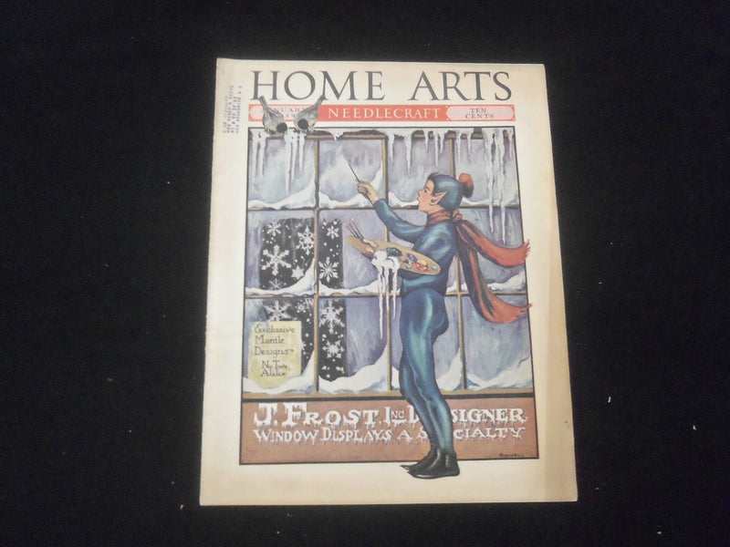 1939 JANUARY HOME ARTS NEEDLECRAFT MAGAZINE - J. FROST, INC. DESIGNER - SP 886L