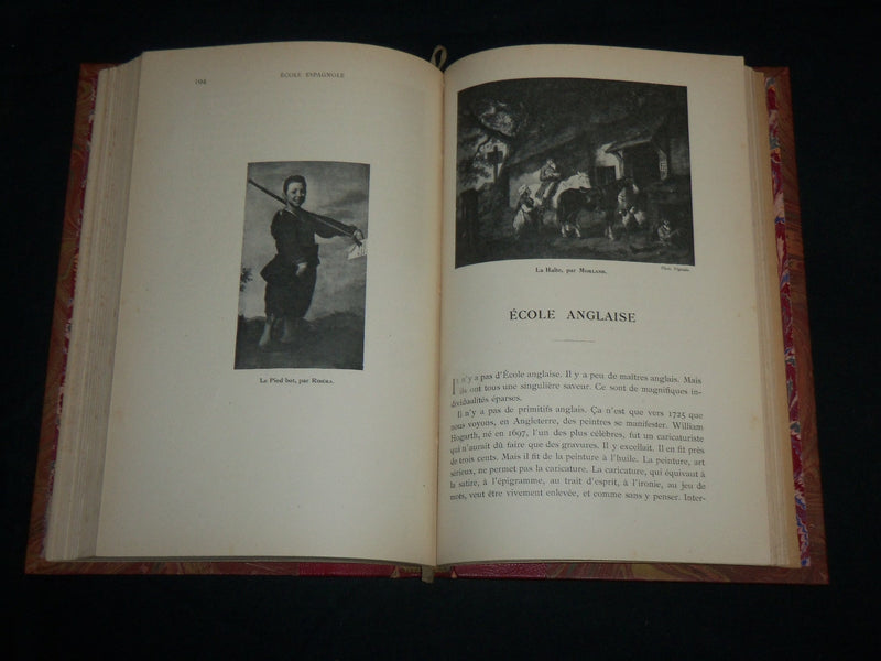 1913 MES PROMENADES AU MUSEE DU LOUVRE HARDCOVER BOOK BY RAFFAELLI - KD 6731