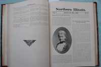 1905-1906 NORTHERN ILLINOIS NORMAL SCHOOL - BOUND VOLUME - KD 9651